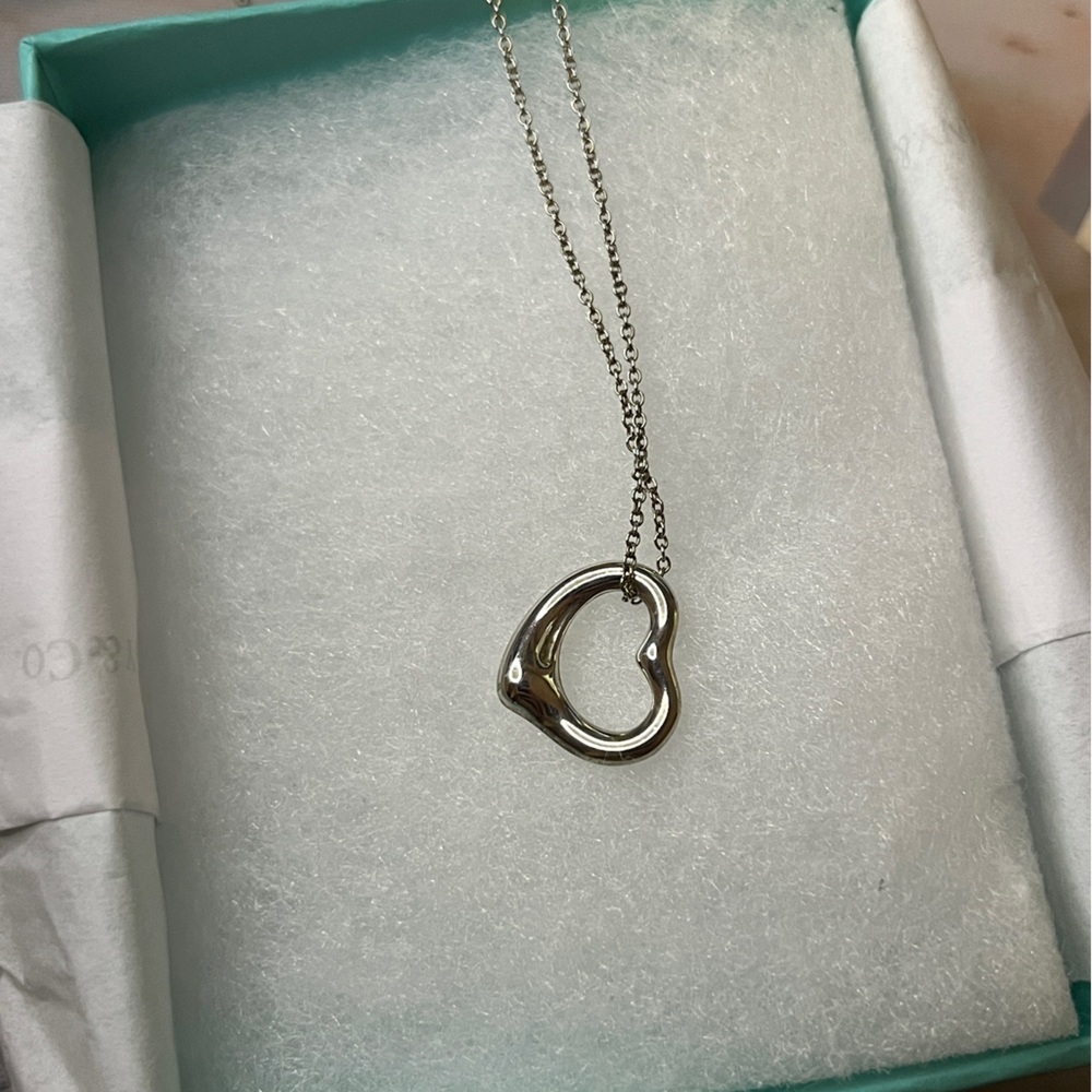 Tiffany & Co | Elsa Peretti Open Heart Necklace